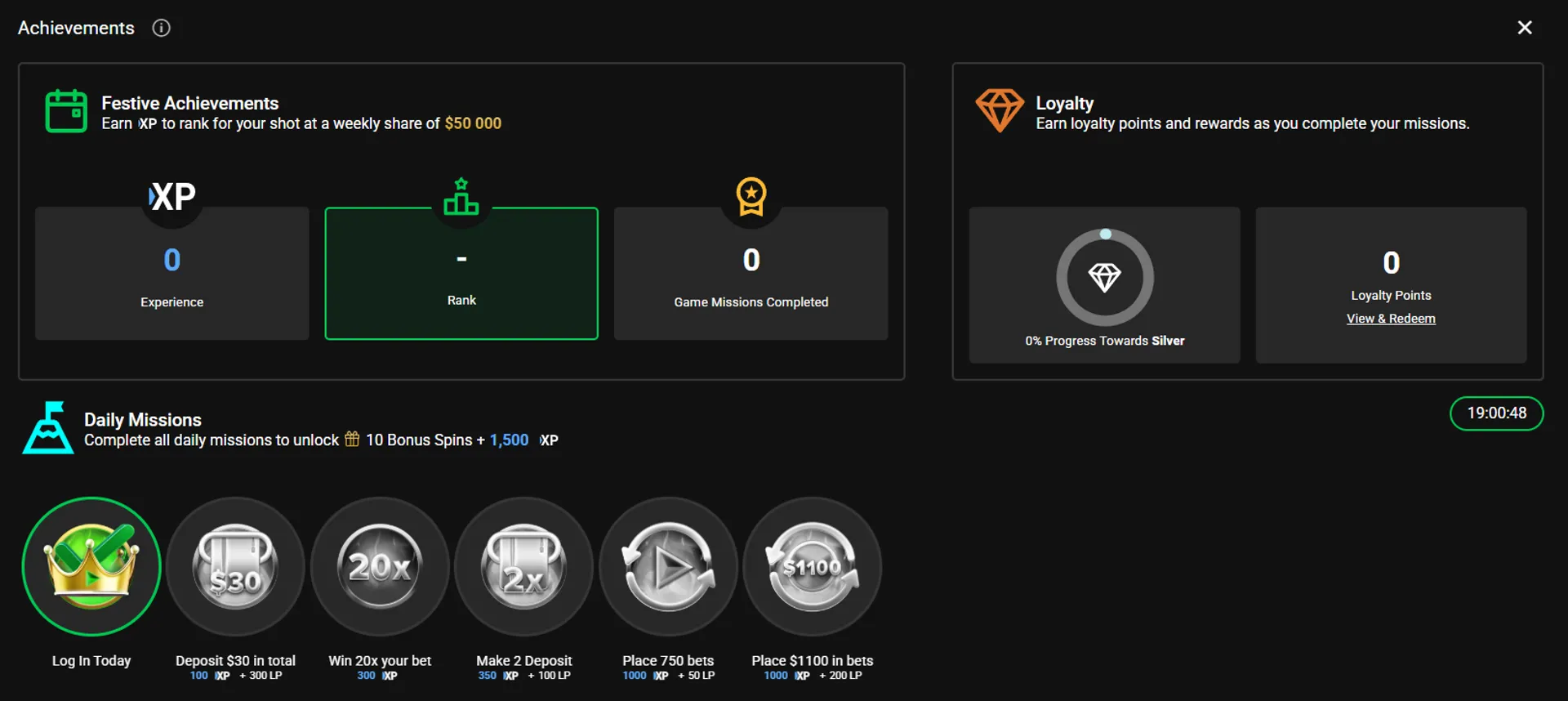 Ruby Fortune casino unique features