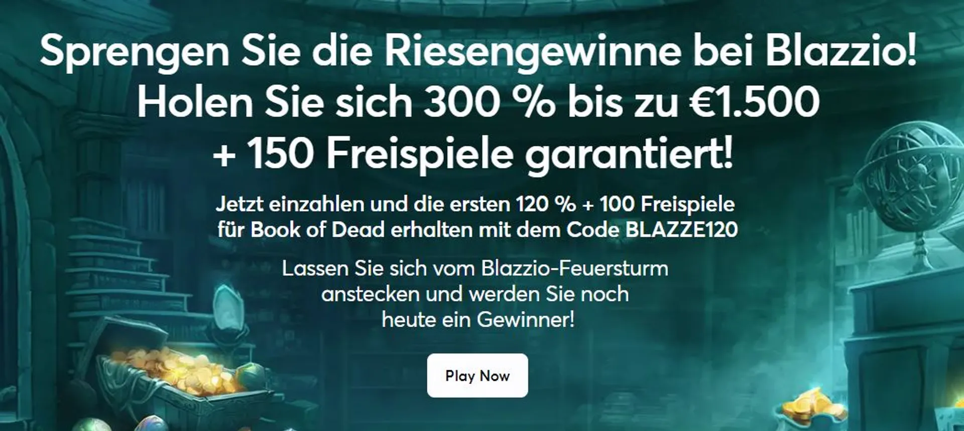 Blazzio Casino Willkommensbonus