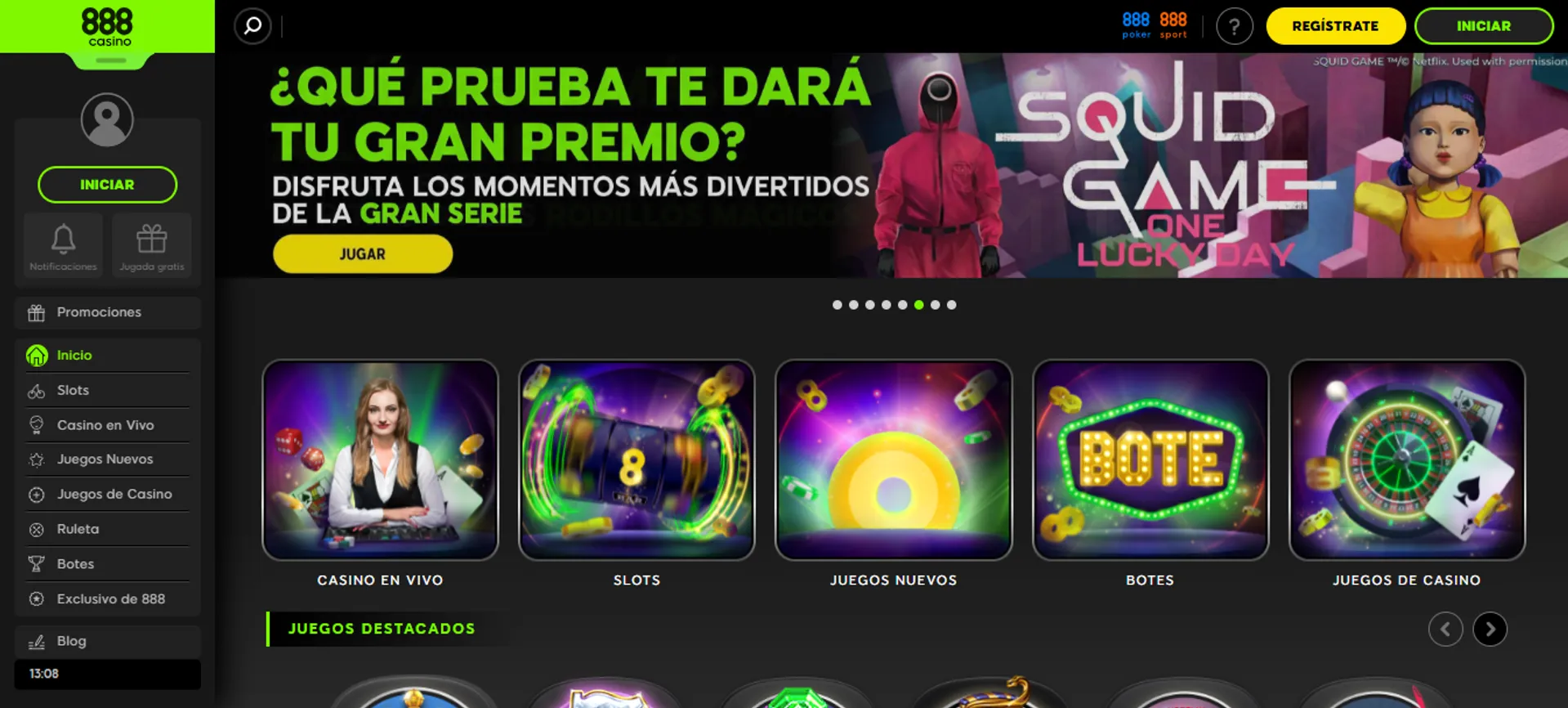 888 es un buen casino en vivo