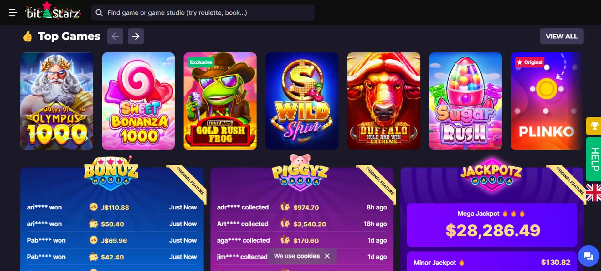 El casino Bitstarz tiene un catálogo que supera los 5000 títulos