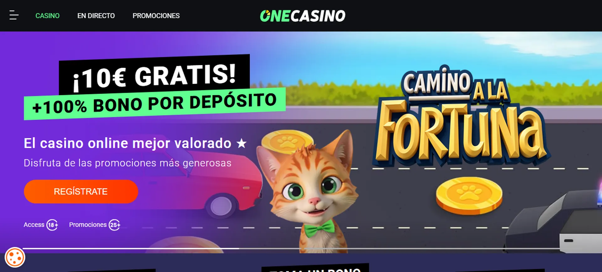 One Casino ofrece diferentes bonos a los españoles