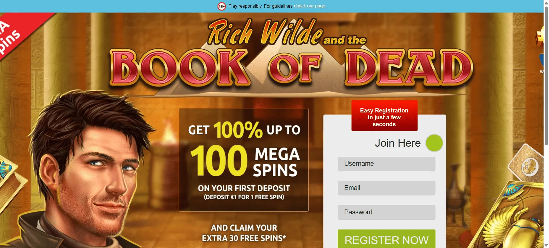 EuCasino book of dead