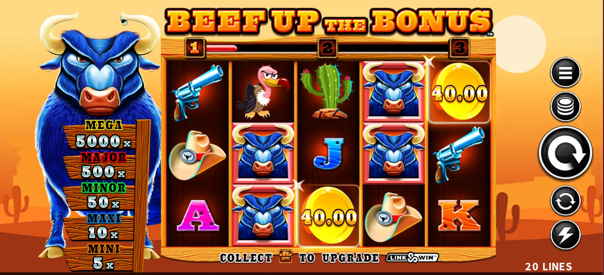 Beef Up The Bonus reels