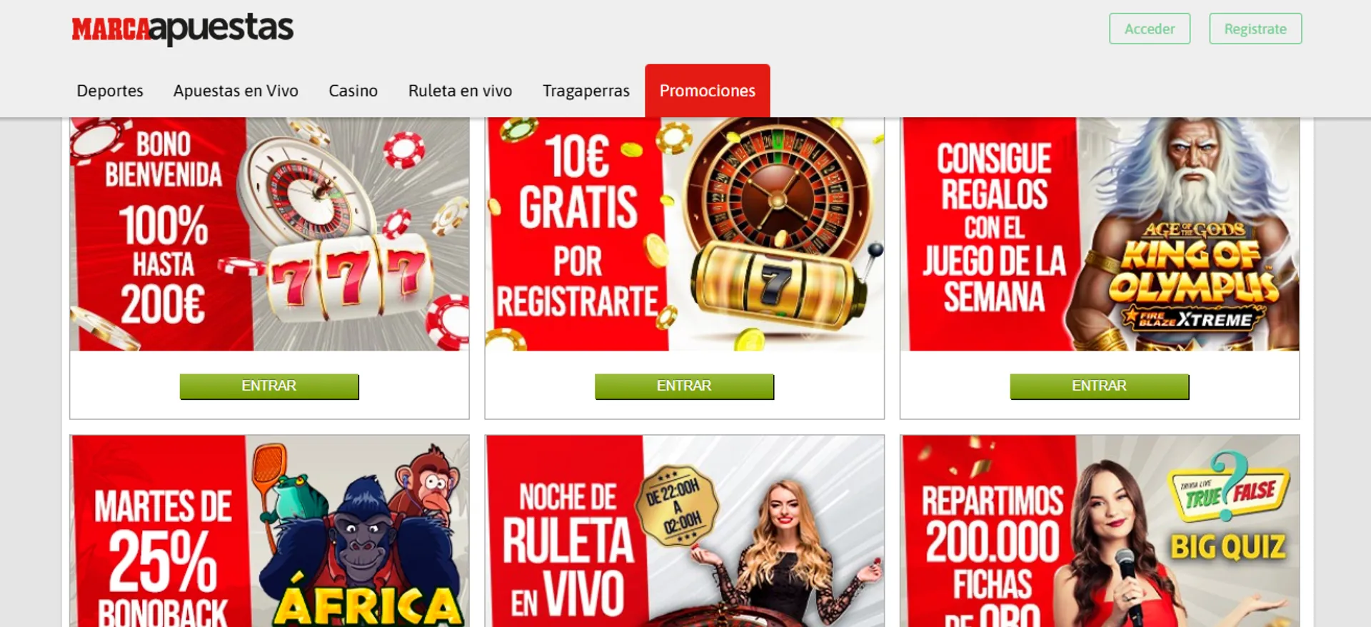 Marca Apuestas ofrece un bono de bienvenida para los nuevos usuarios