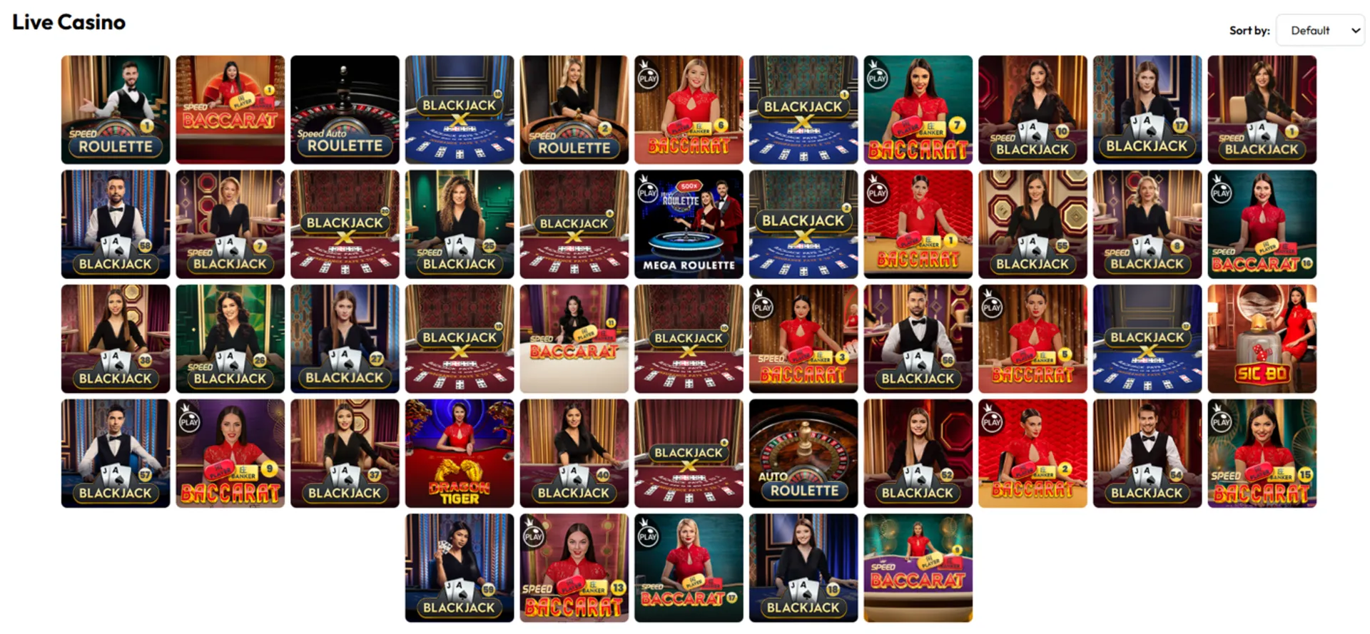 PlayUK casino live casino