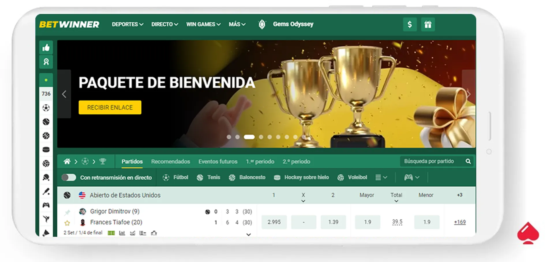 En el casino Betwinner los pagos se procesan rápidamente