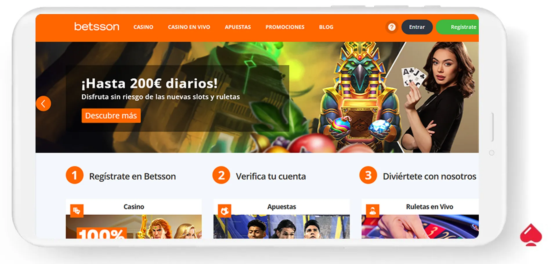 Betsson acepta pagos con Google Pay