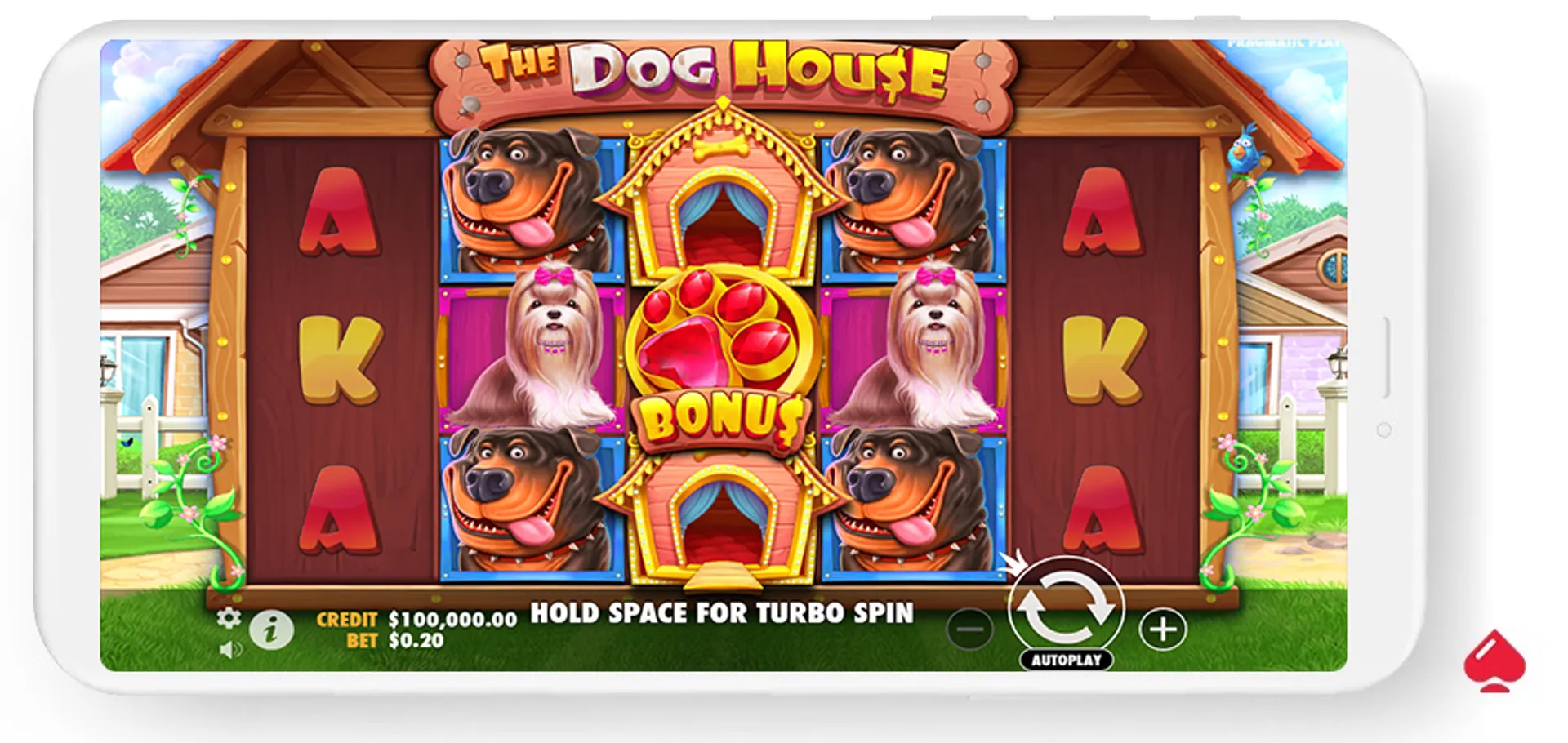 Captura de la slot The Dog House