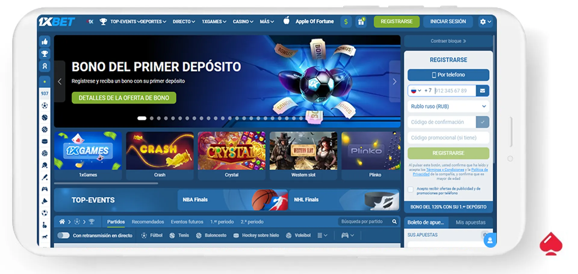 1xbet casino funciona en Chile