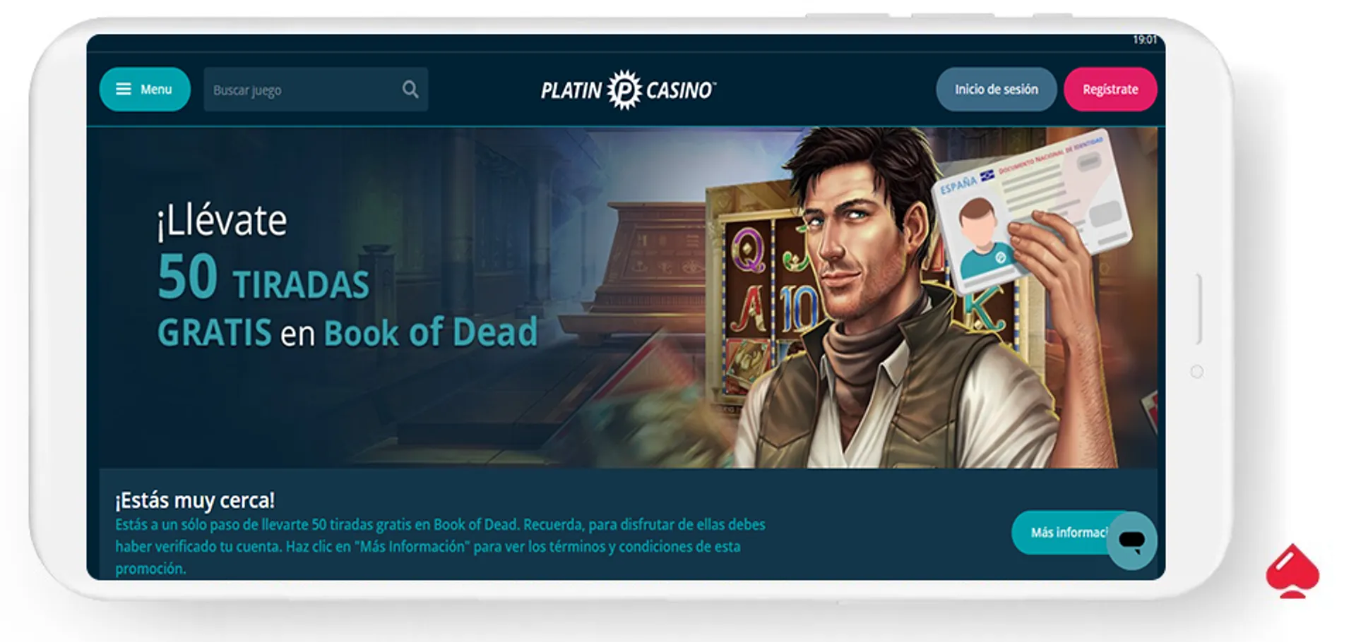 Platin Casino ofrece un bono de giros gratis sin depósito
