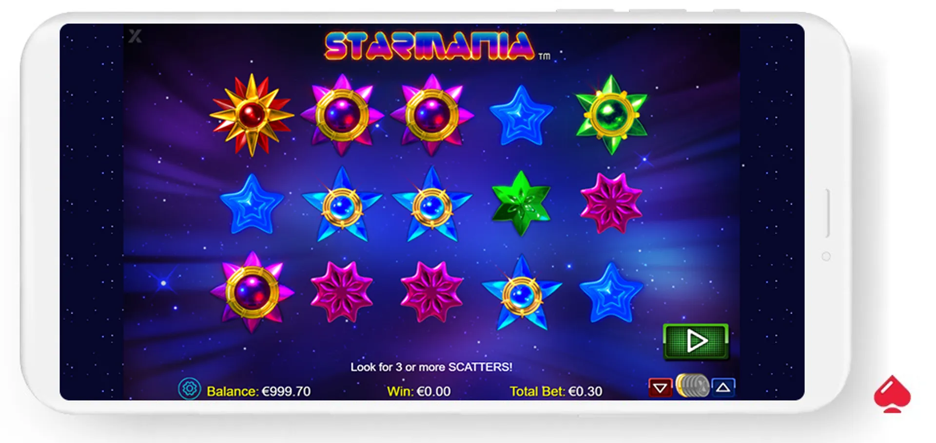 Starmania es una slot de baja volatilidad