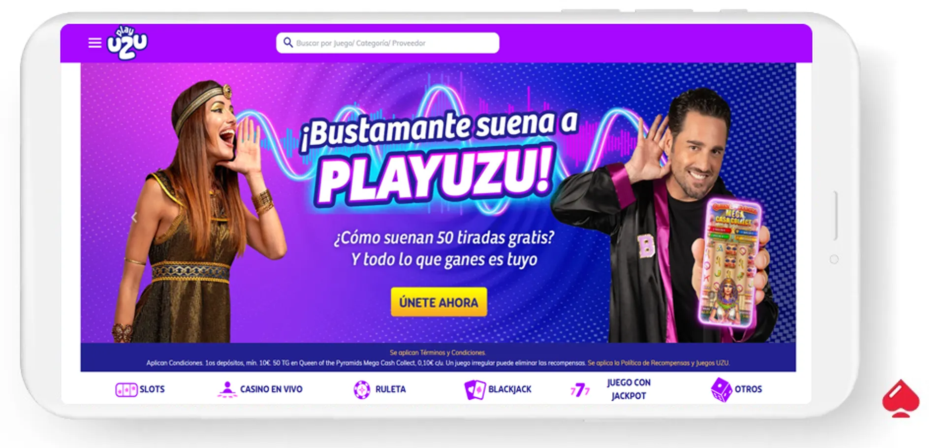 El casino PlayUZU ofrece bono de bienvenida en España