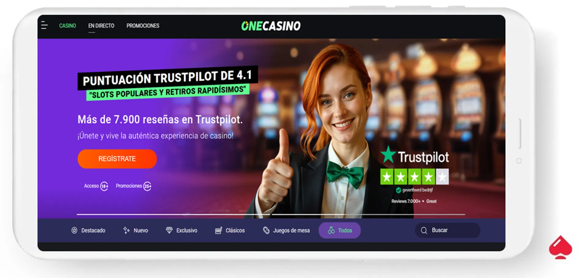 One Casino acepta Bizum