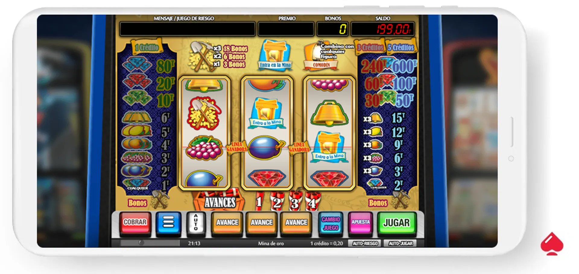 Slot La Mina de Oro de MGA Games