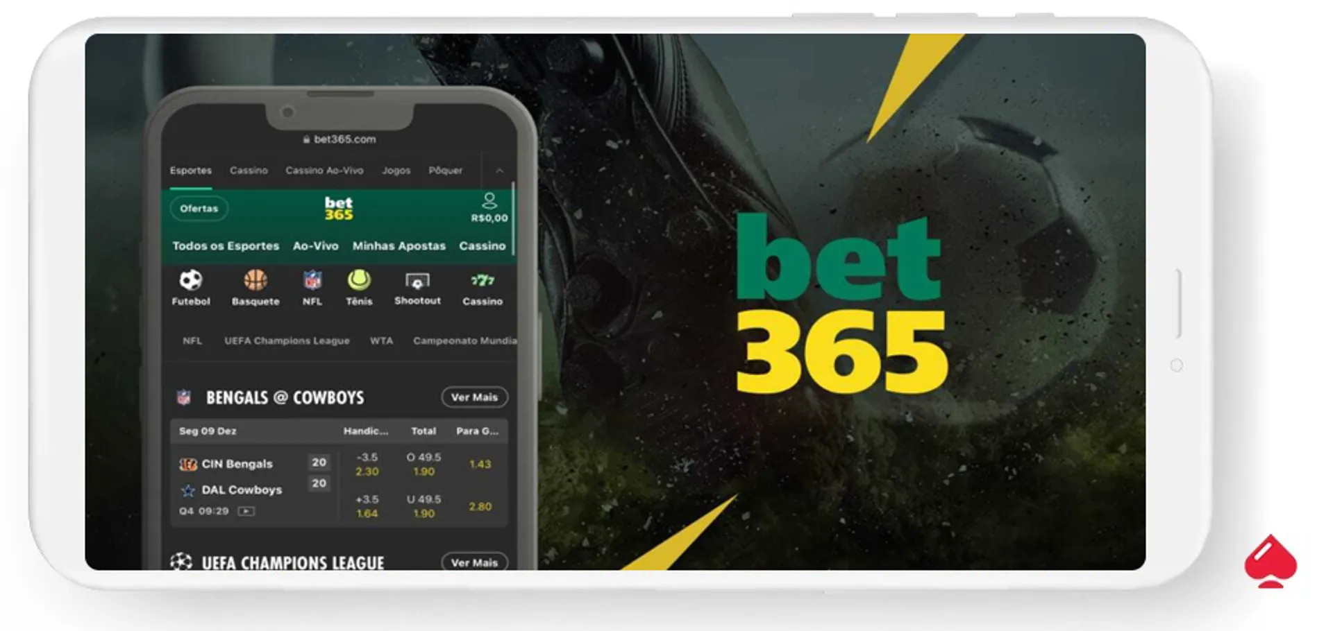 bet365 ofrece una plataforma de apuestas deportivas