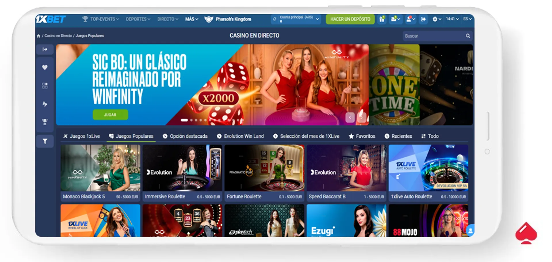 1xbet acepta Mercado Pago