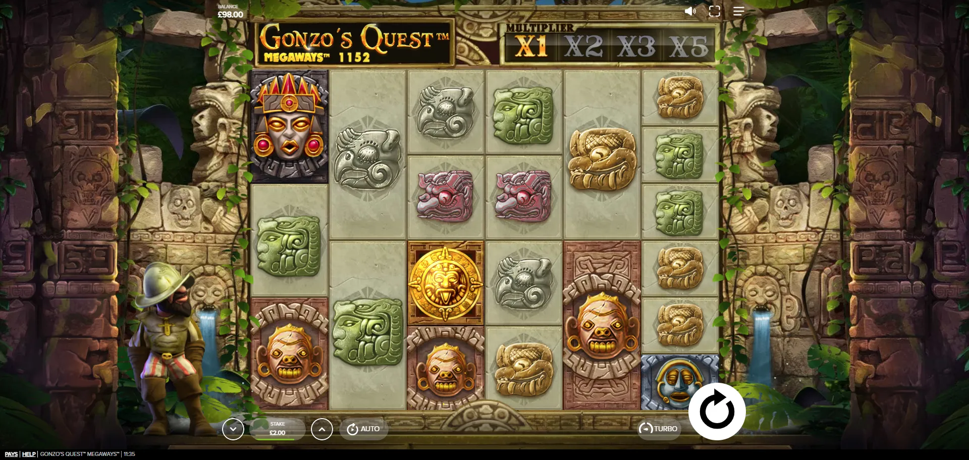 slot gonzo's quest megaways