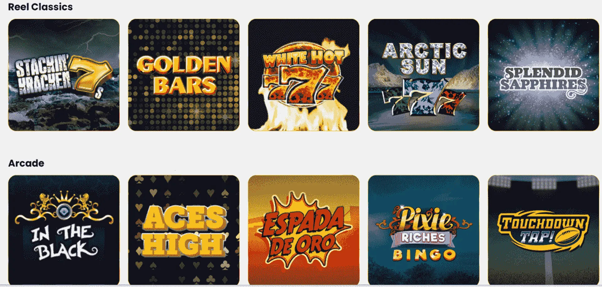 BSpot Casino Reel Classics Games