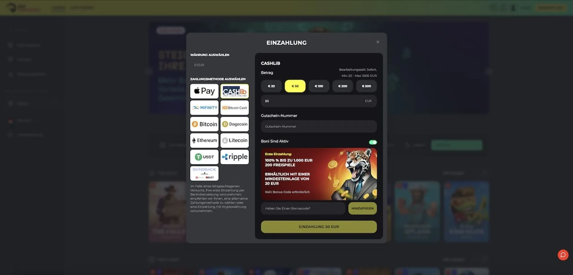 Betprimeiro casino einzahlung
