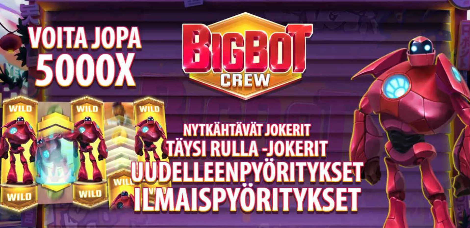 miten voitan bigbot crew pelissä