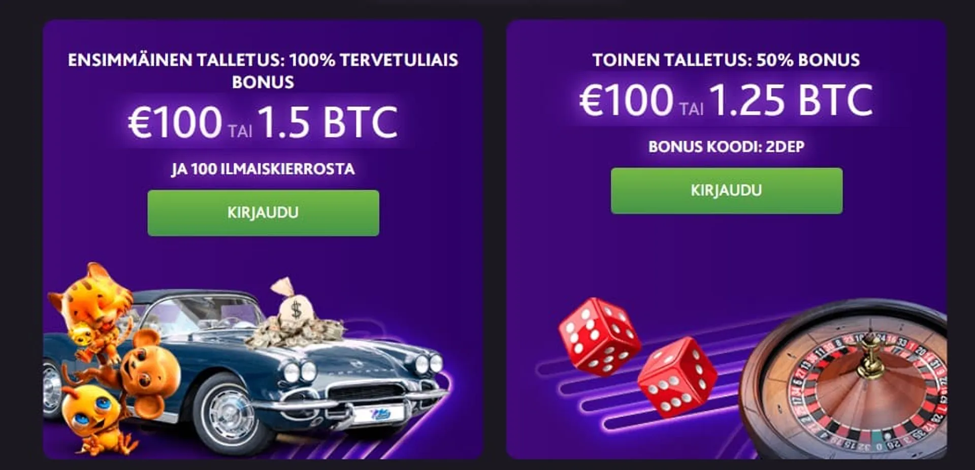 Vanha auto, pelihahmoja, rahaa , nopia ja ruletti