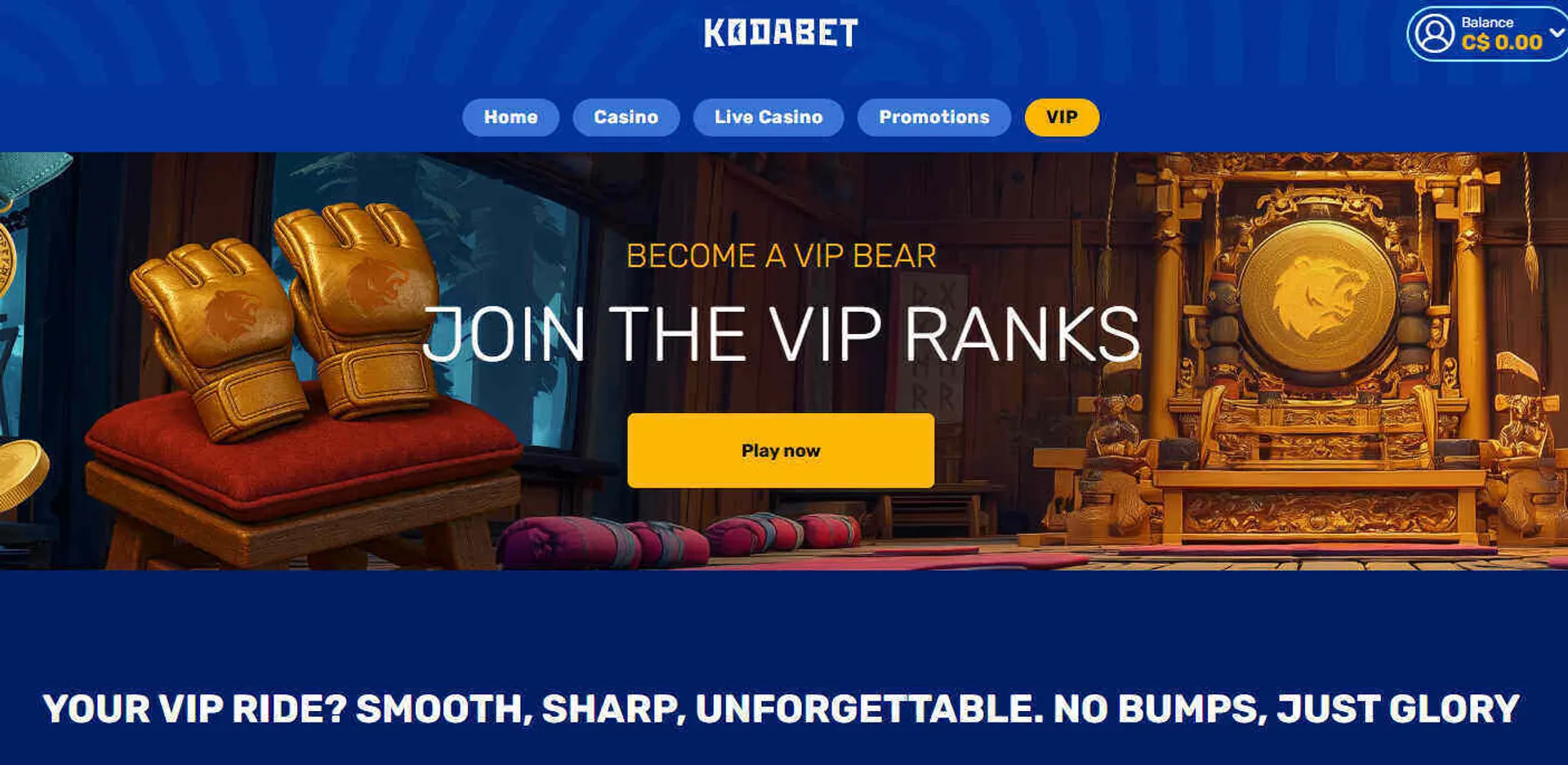 VIP member bonus at Kodabet
