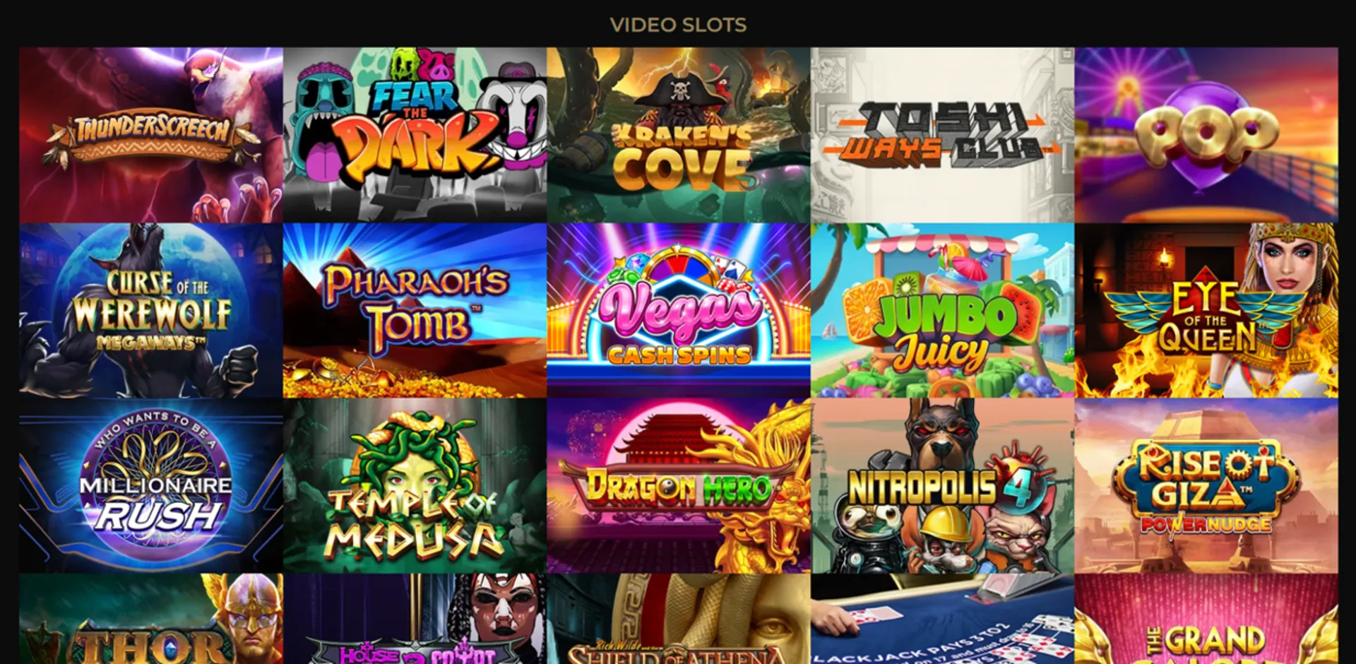 Online slots at Pub Casino