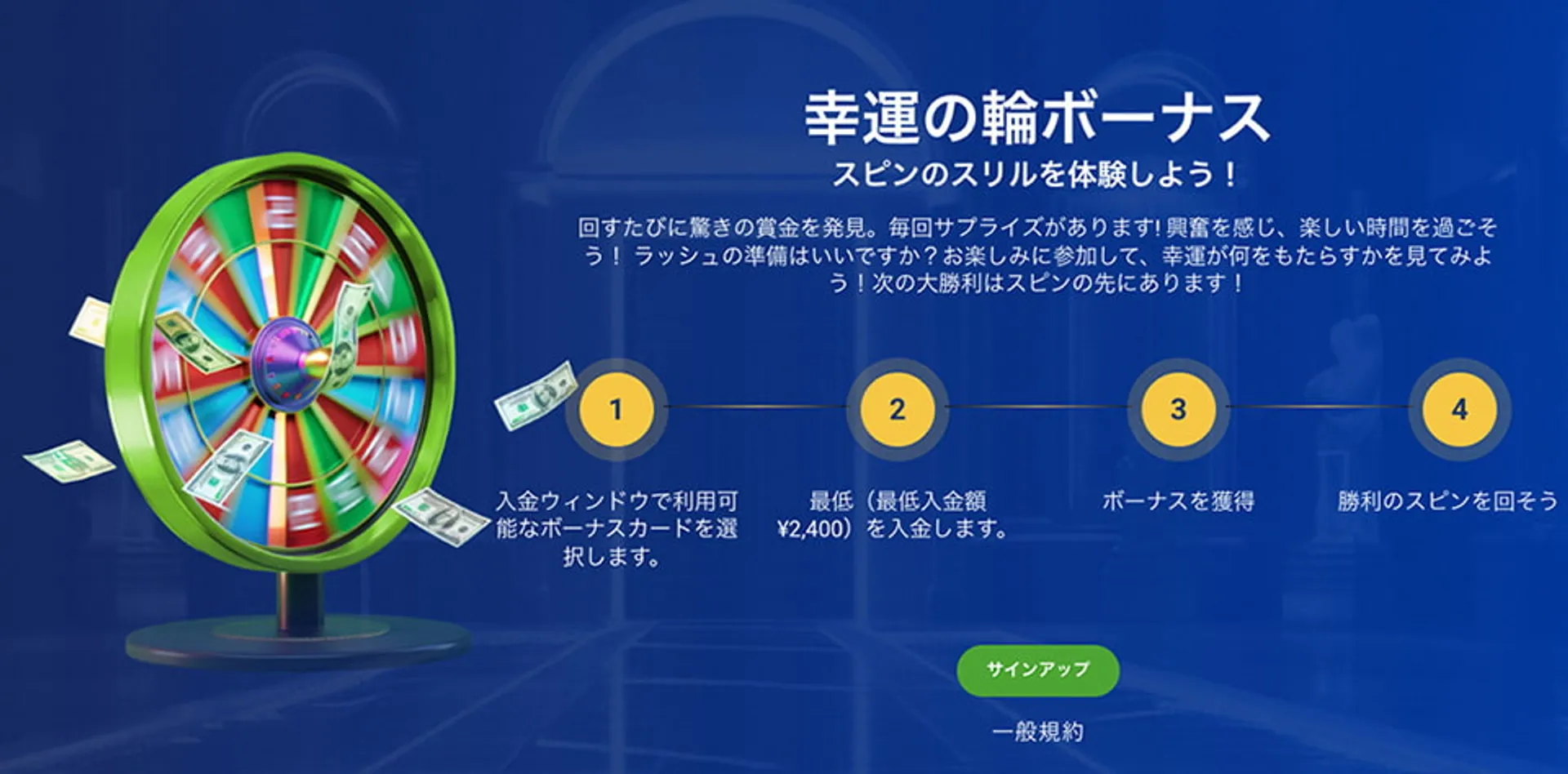 幸運の輪ボーナス