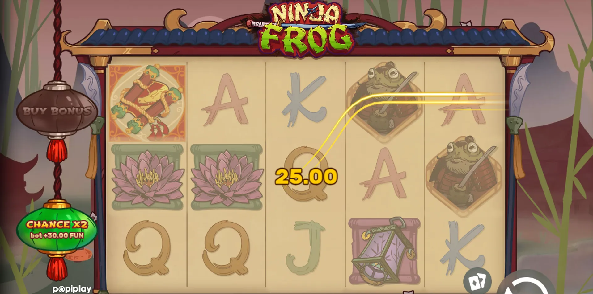 Ninja Frog win