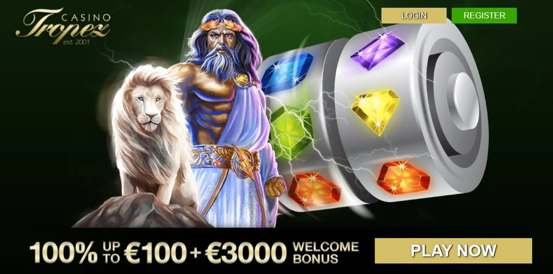 Casino Tropez Welcome Bonus