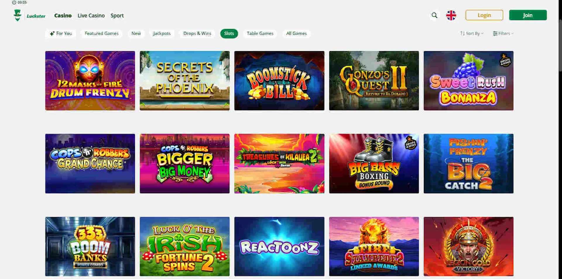 Luckster online slots and Megaways