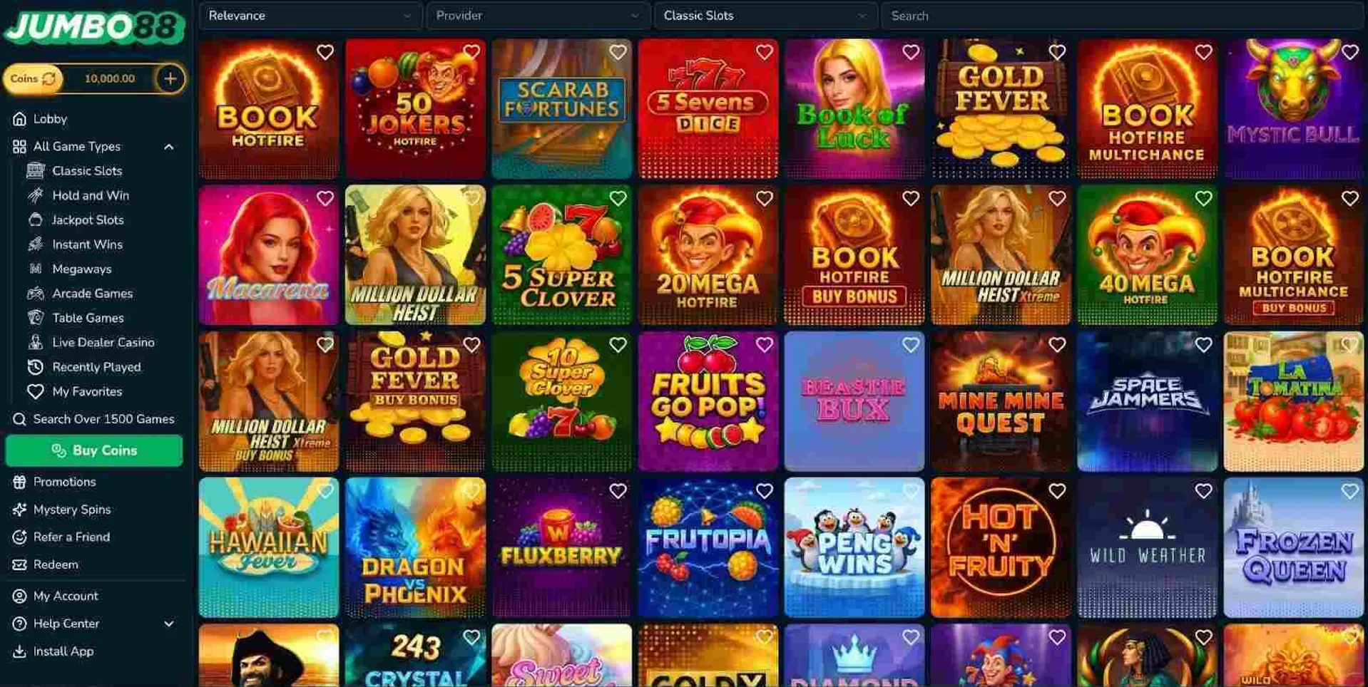 Jumbo88 online slots