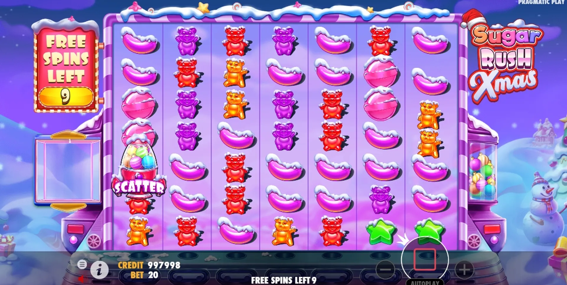 Sugar rush xmas free spins