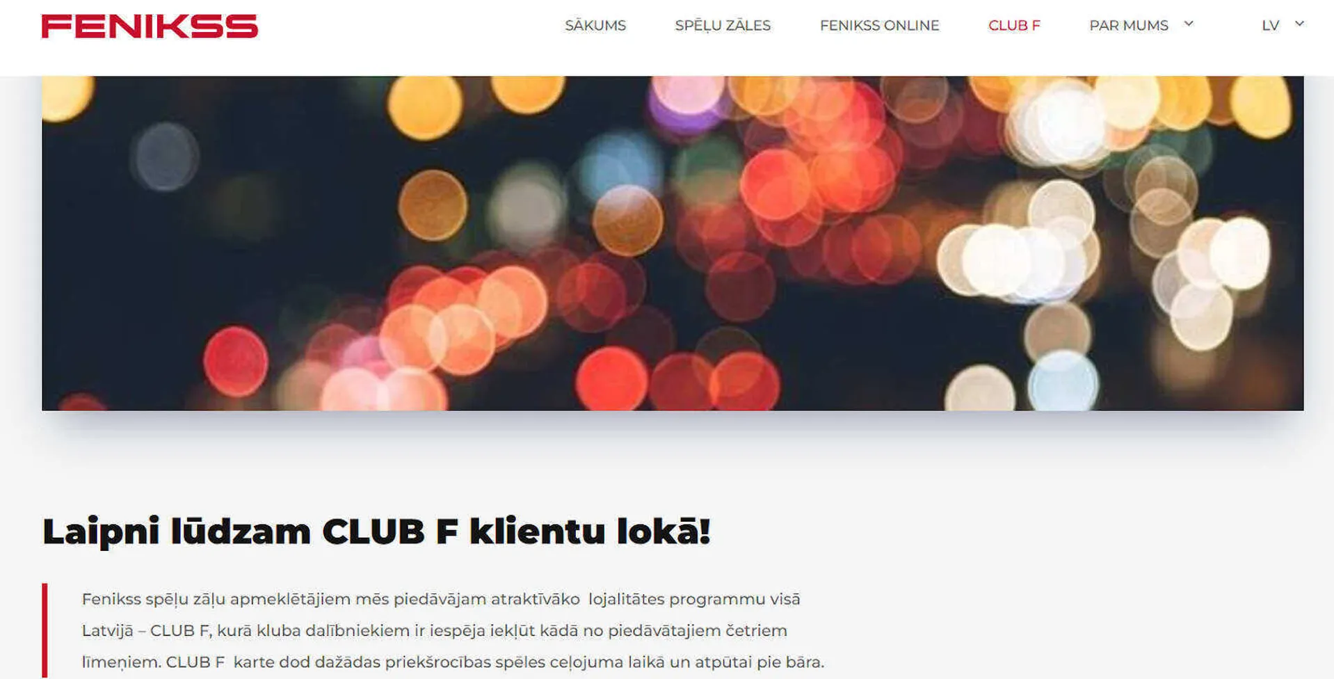 VIP member bonus at Fenikss