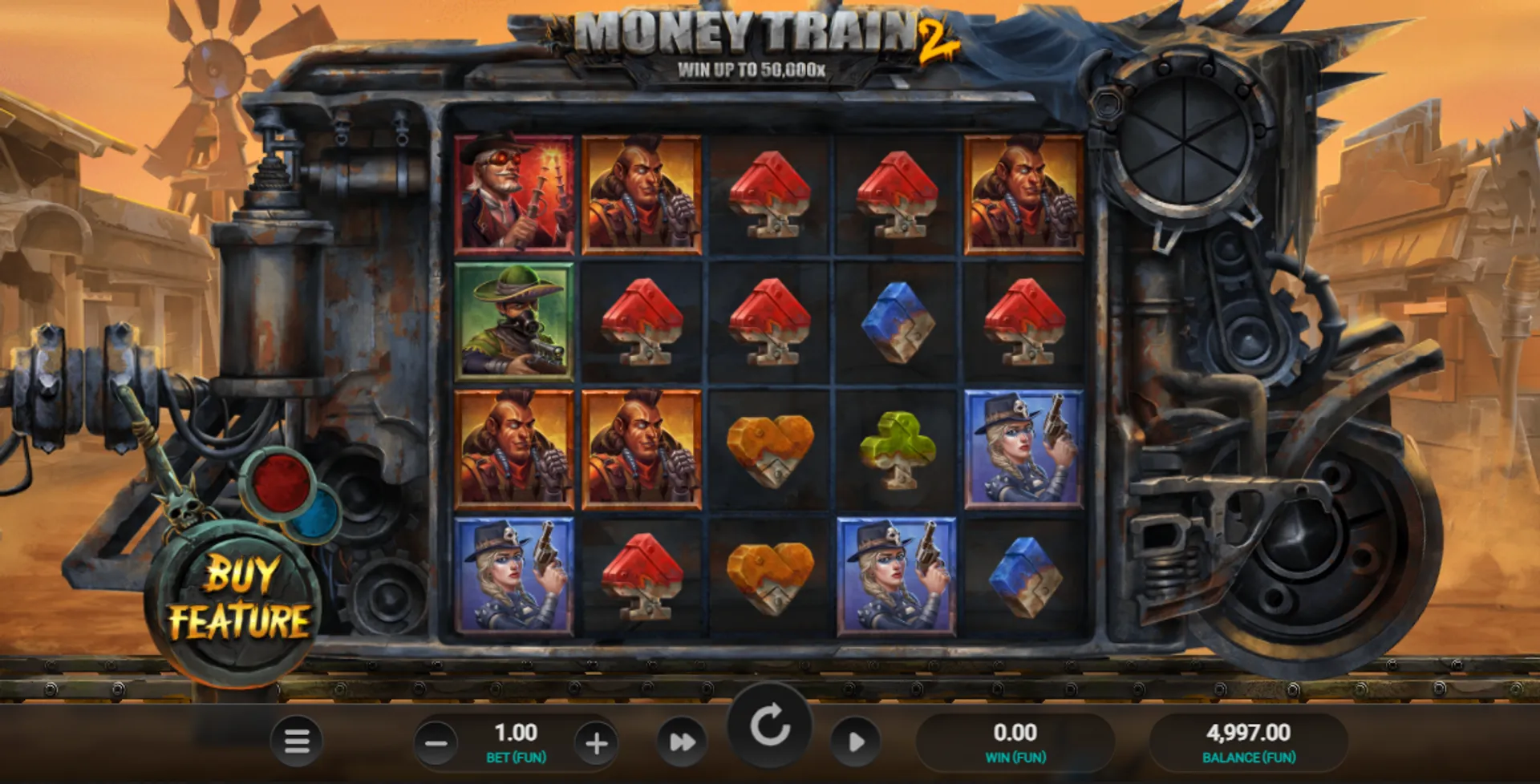 Así luce el juego base en Money Train 2