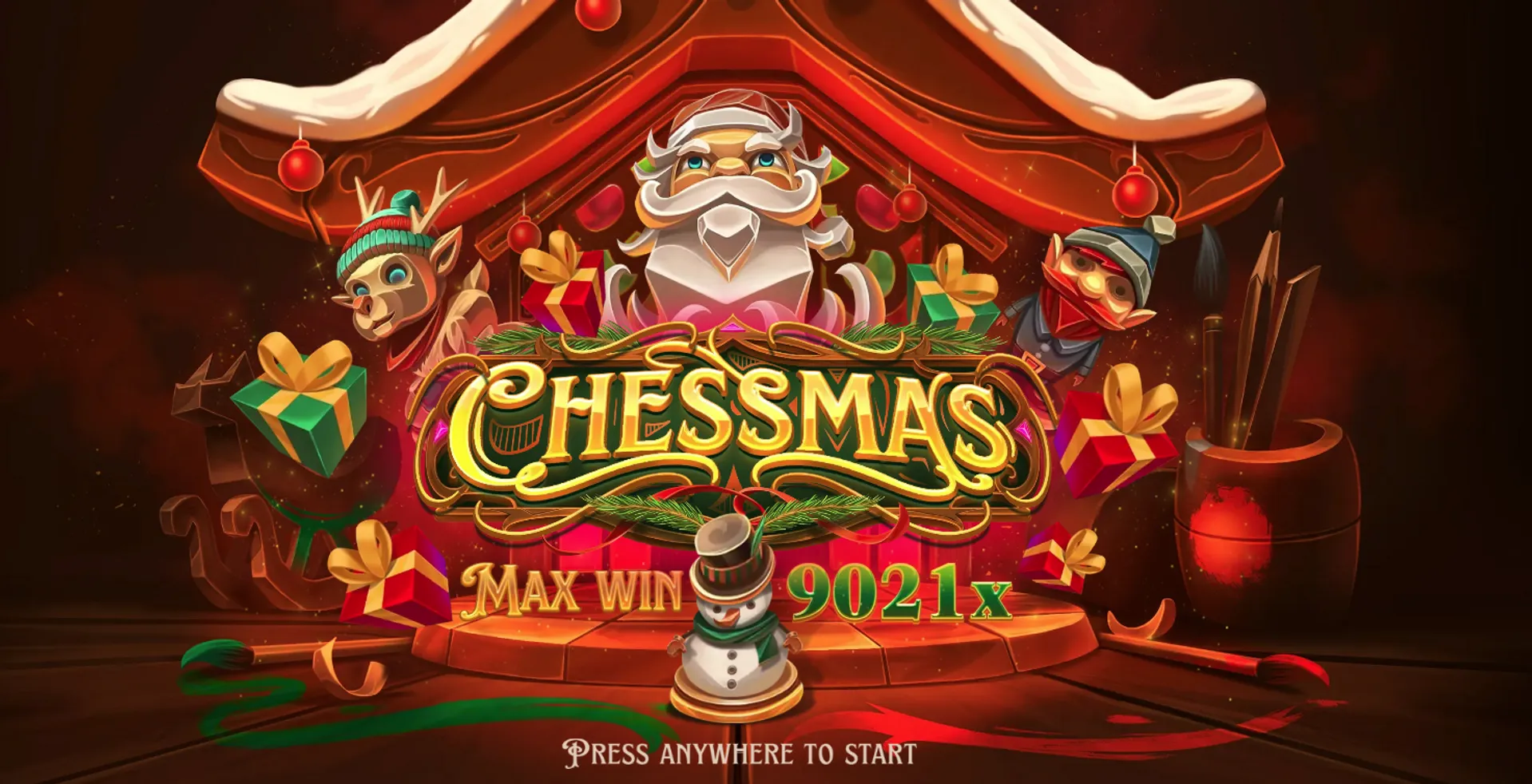 Заставка игры Chessmas