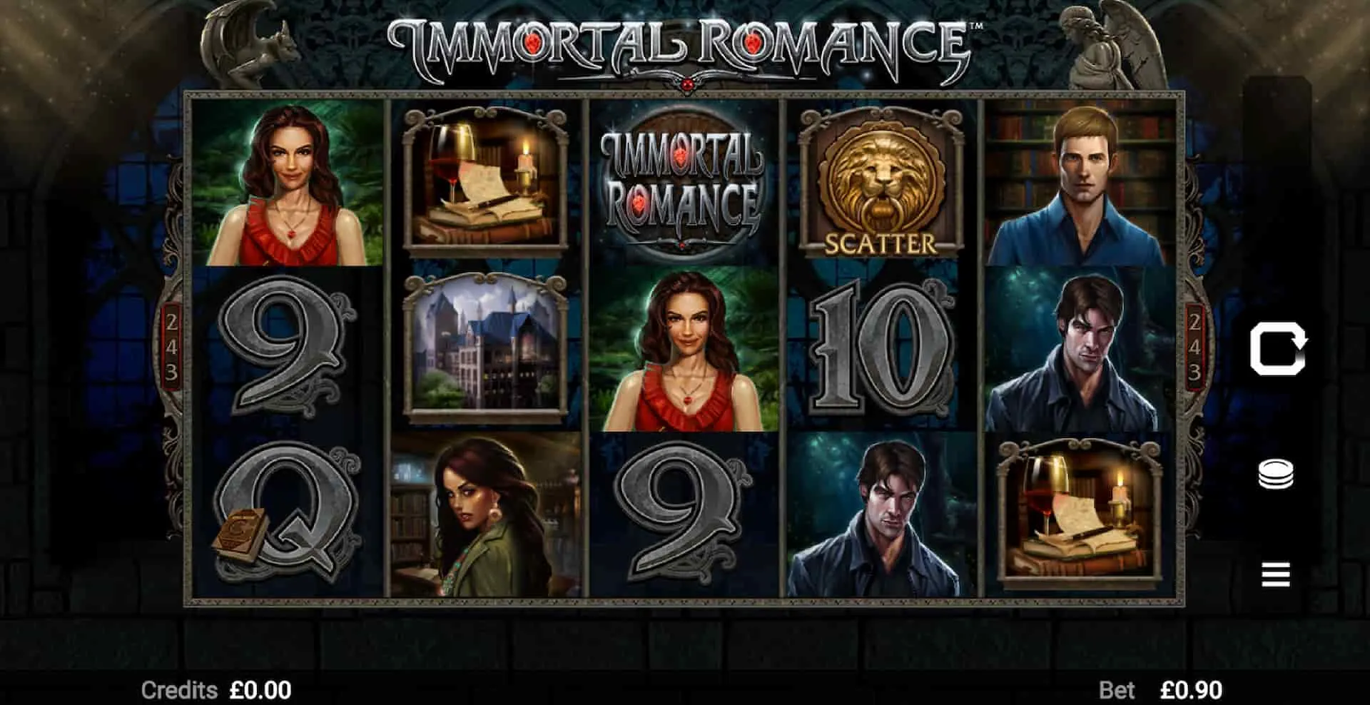 Immortal Romance Gameplay