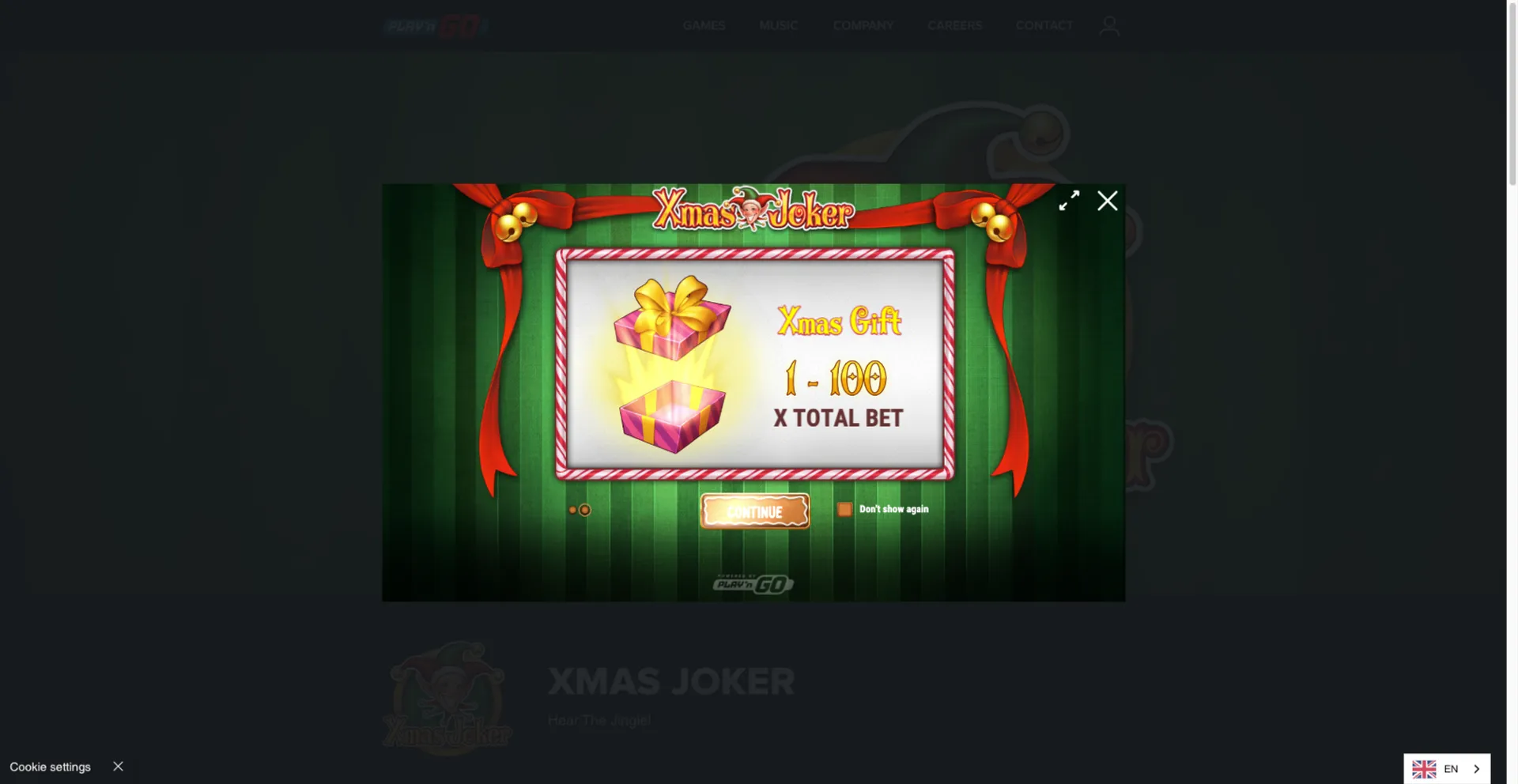 xmas-joker 老虎机