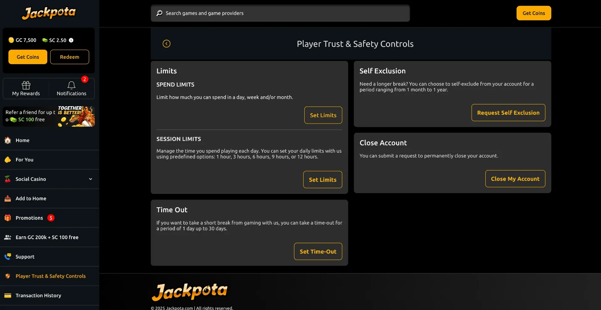 Jackpota Get Coins