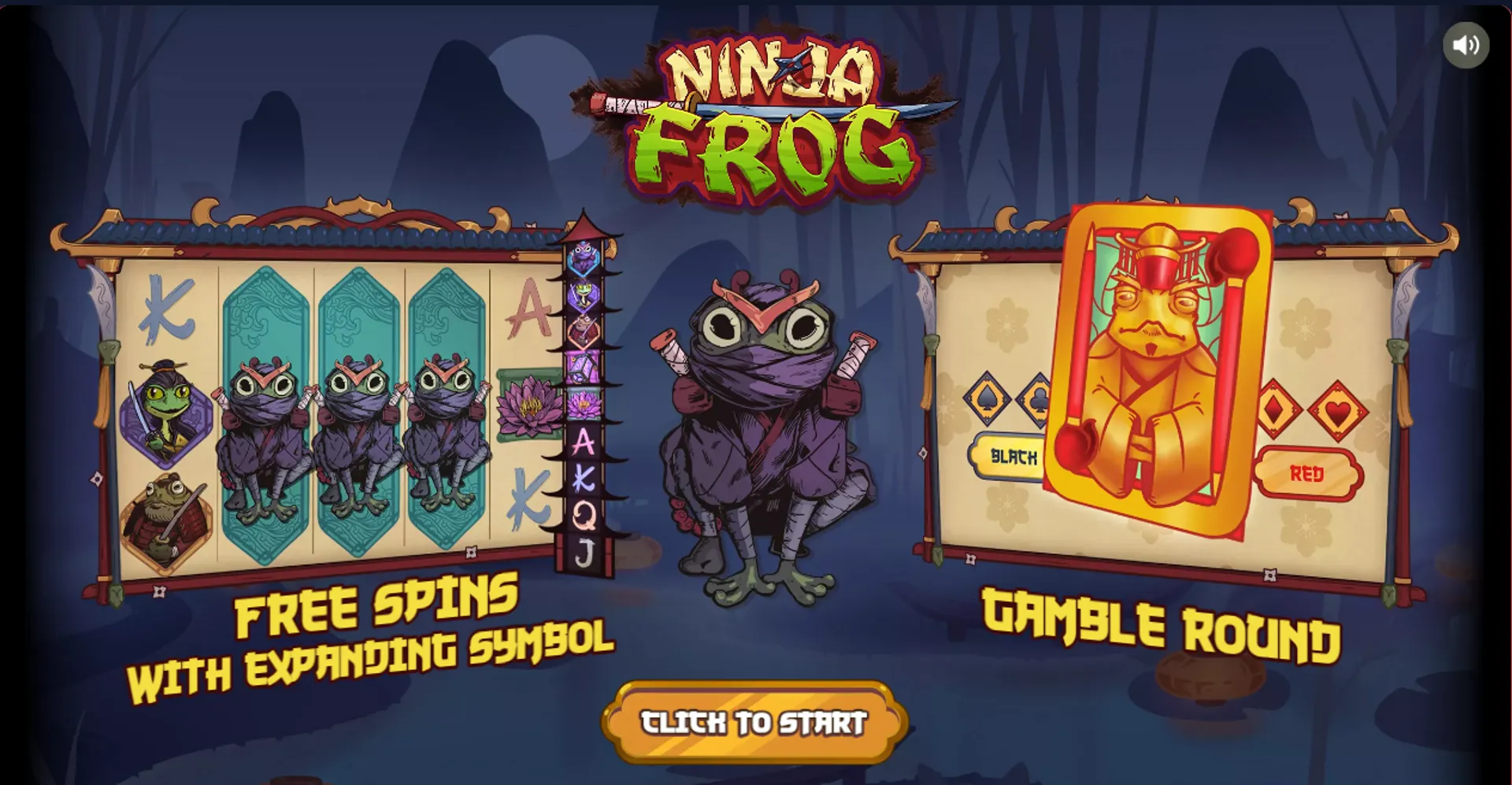 Ninja Frog expanding symbol