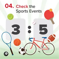Step 4 Check the Sport Events
