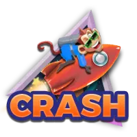 Лого мини-игры Crash от eBet