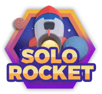 Лого мини-игры Solo Rocket от eBet
