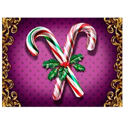 Million christmas candy canes