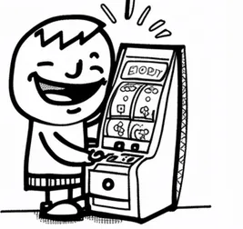 Slotautomat comic