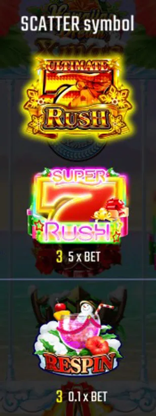 ハワイアンドリームクリスマスシンボル