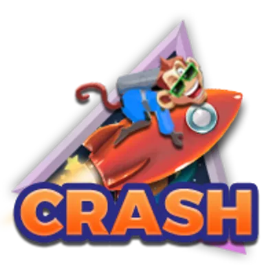 Лого мини-игры Crash от eBet