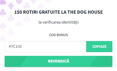 Gets Bet 150 Rotiri Gratuite La the Dog House