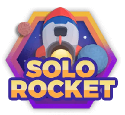 Лого мини-игры Solo Rocket от eBet