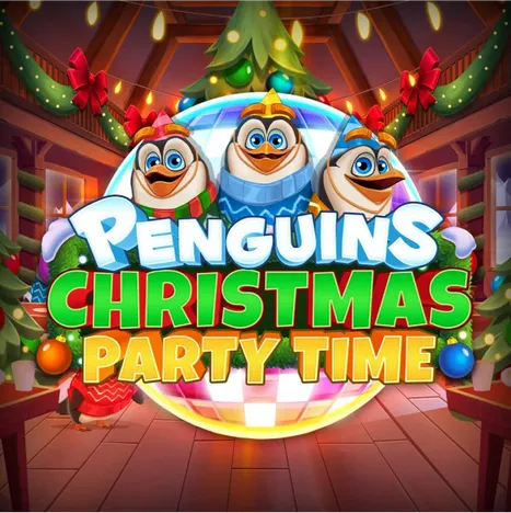 Penguins Christmas Party Time Image